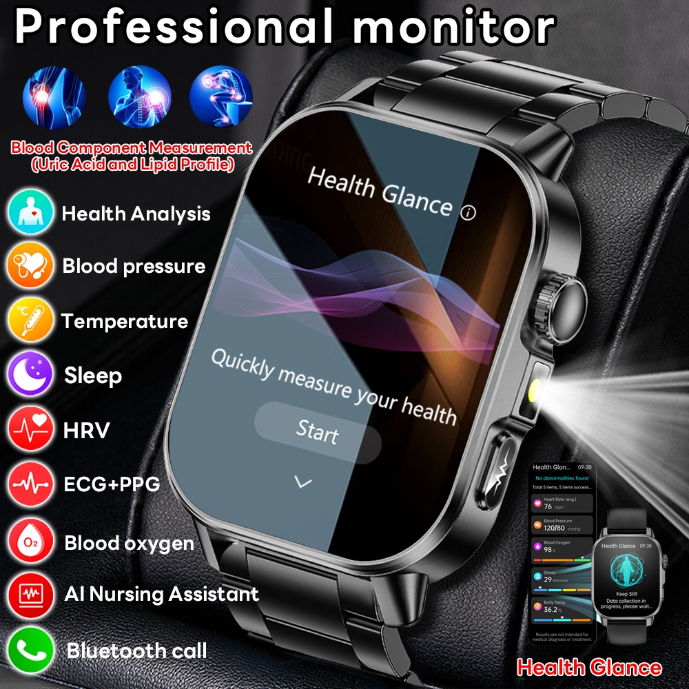 Watch Esim - 2026 New Model Uric Acid &