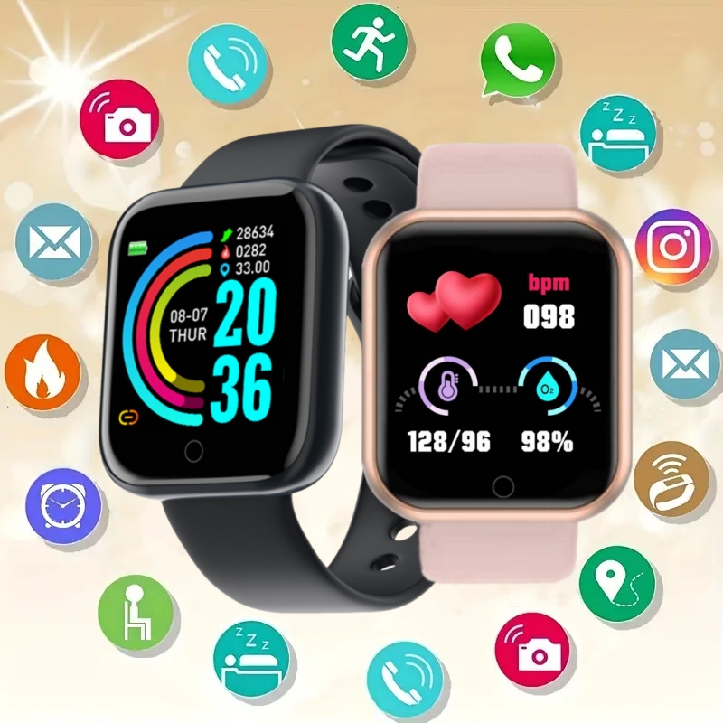 Smartwatch Watches For Men Digital - Smart Watch Message Remind Music Control