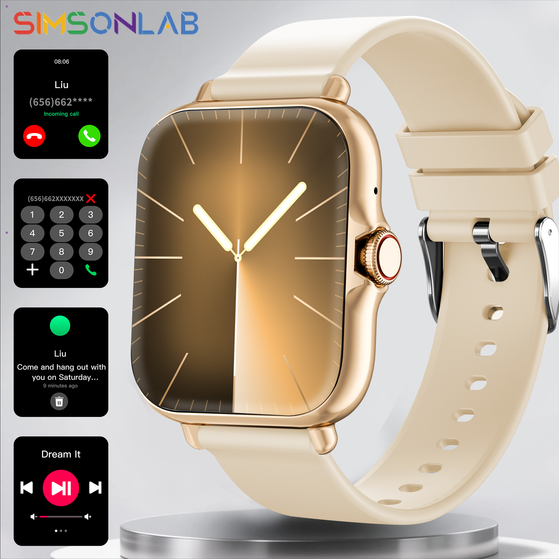 Smartwatch Watches Birthday Gift For Men - Birthday Gift for Men Women New