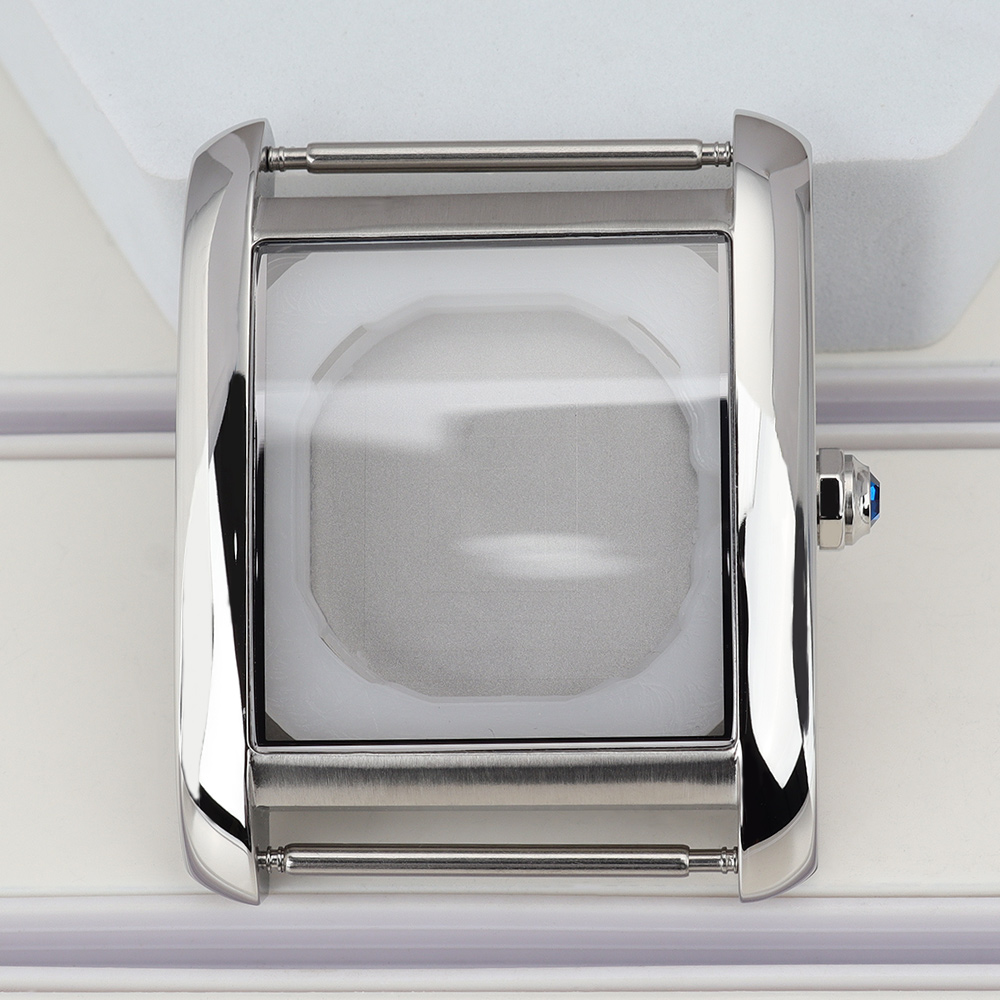 Watch Crystal Replacement - For 34.6mm Silver Watch Case Stainless