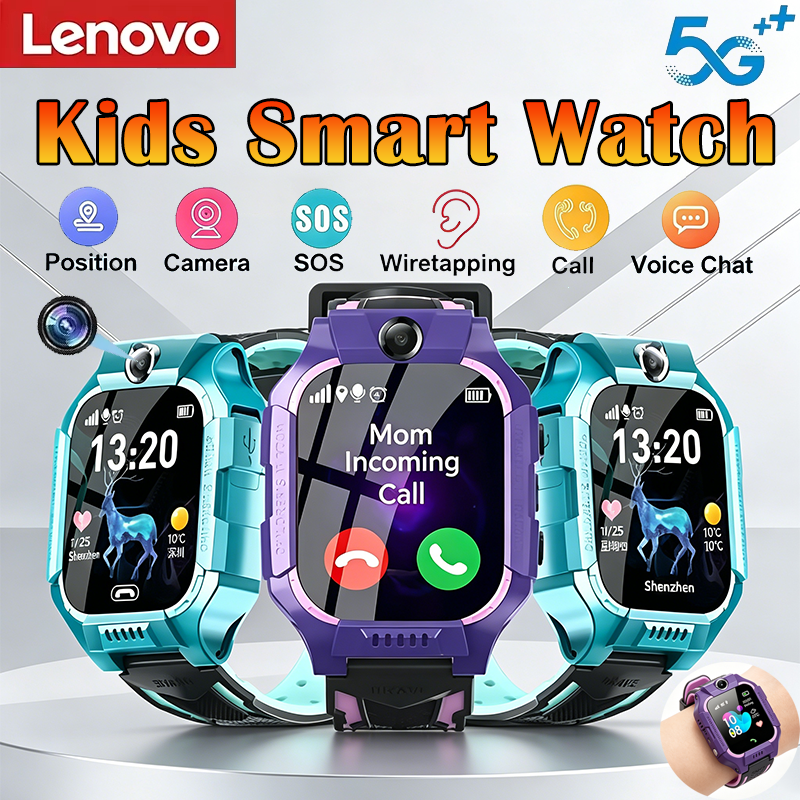 Smartwatch Watches For Kid Boy - Lenovo 2026 New 5G Waterproof Kids