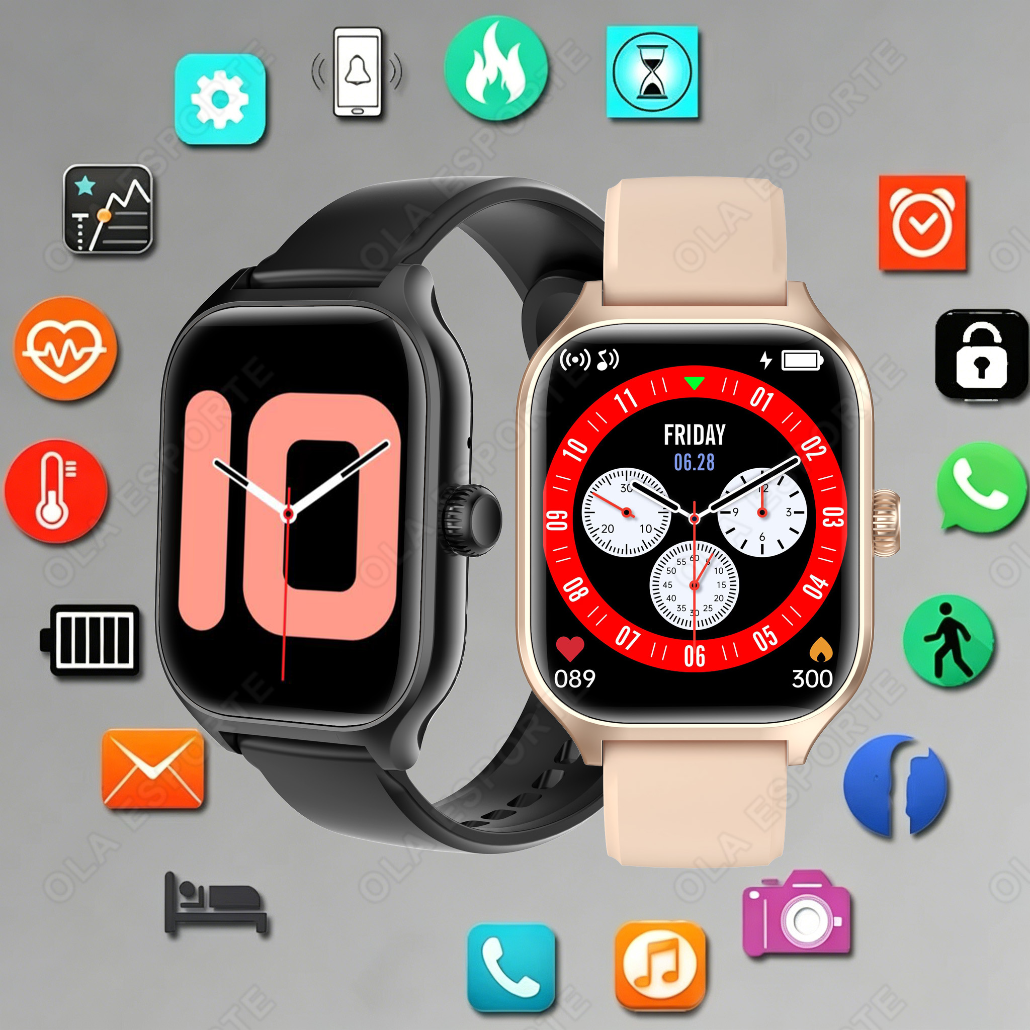 Smartwatch Watches Birthday Gift For Men - Smartwatch Men Women Wristwatches Smart Watch