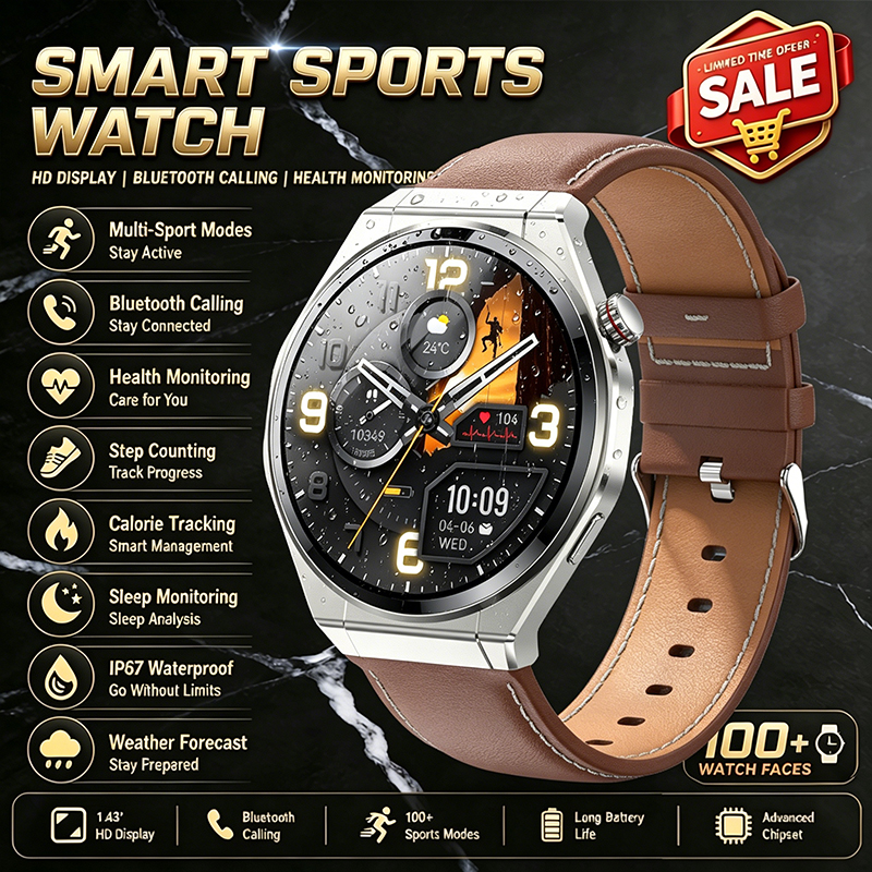 Smartwatch Watches For Men - 2026 New Ultra Thin Smart Watch