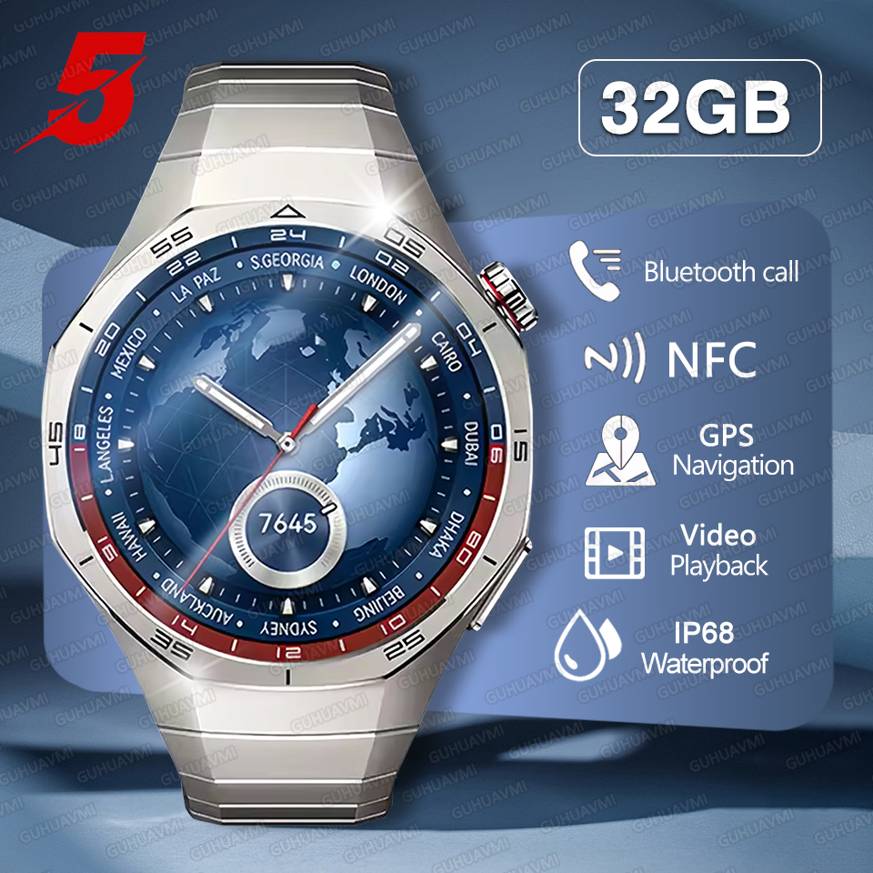 Smartwatch Watches For Men Digital - 2026 New Watch 5 Pro GPS