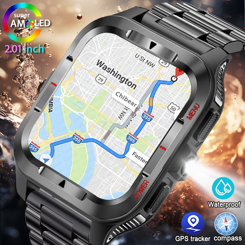 Military New GPS Sports Smart  - Smartwatch New Watches 2025 리뷰 및 가격