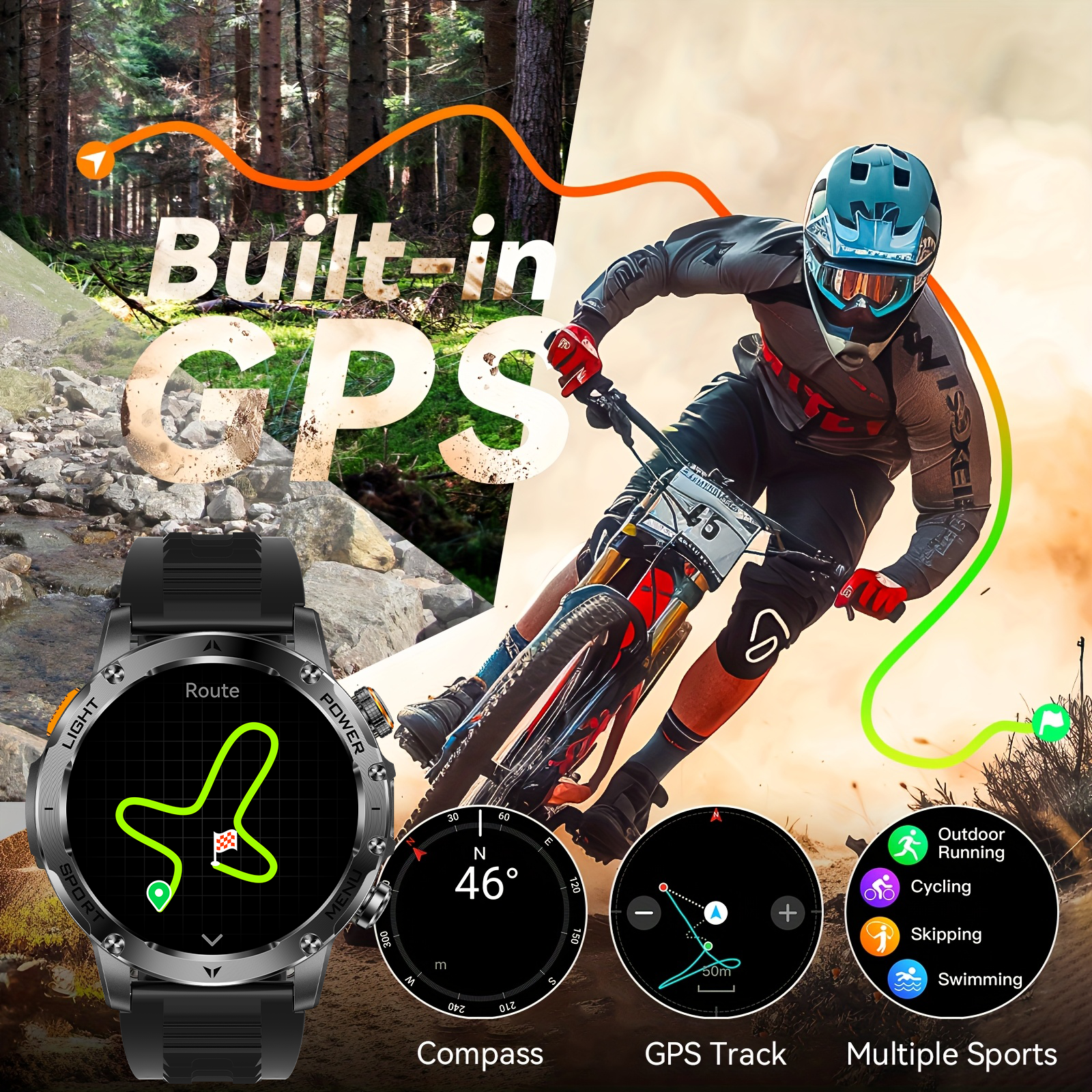 2025 New GPS Outdoor Sports Sm - Smartwatch New Watches 2025 리뷰 및 가격
