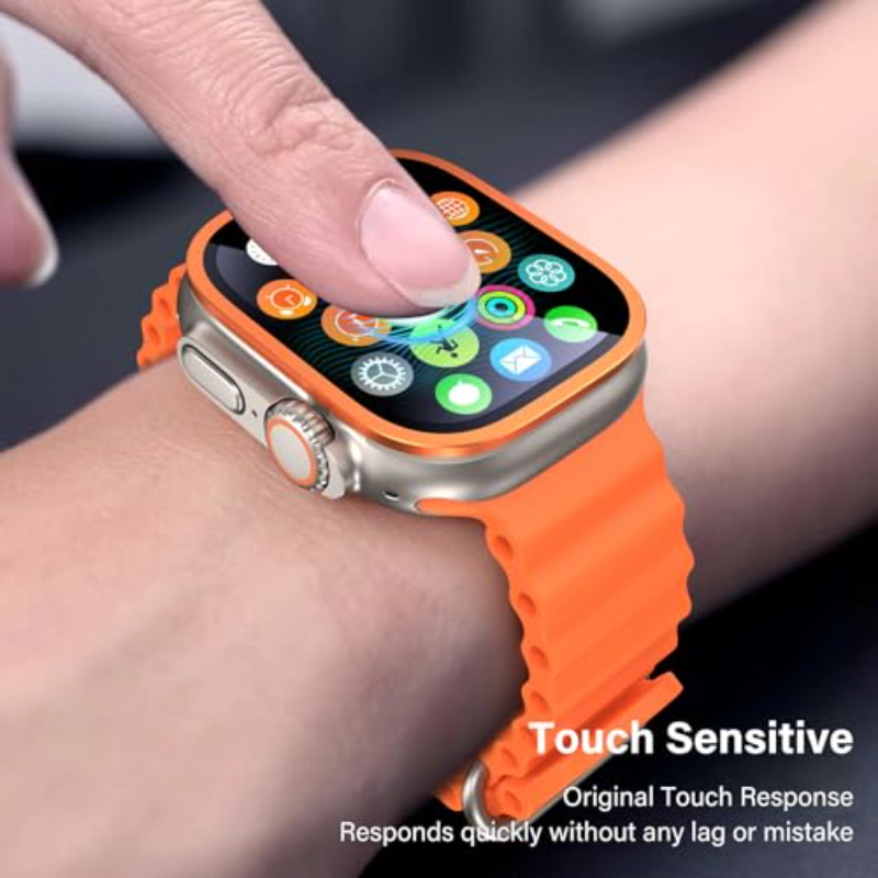 2PCS HD Metal Tempered Glass F - Smartwatch Watches For Men 리뷰 및 가격