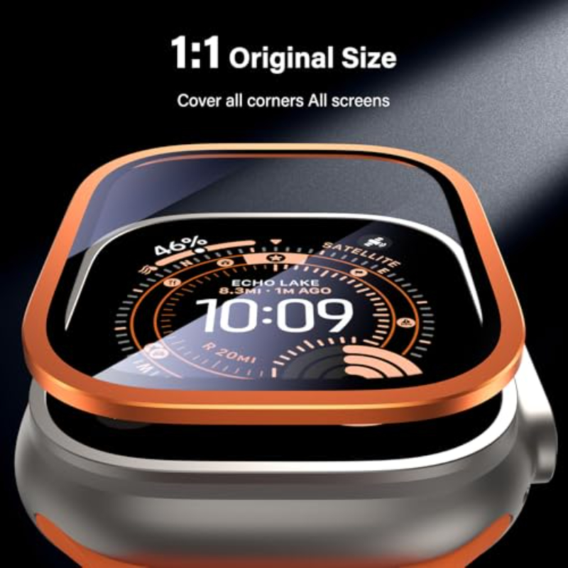 2PCS HD Metal Tempered Glass F - Smartwatch Watches For Men 리뷰 및 가격