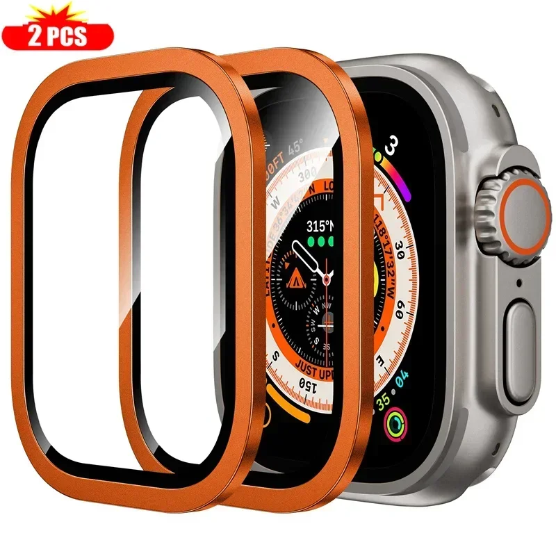 2PCS Titanium Metal Frame for  - Smartwatch Watches For Men 리뷰 및 가격