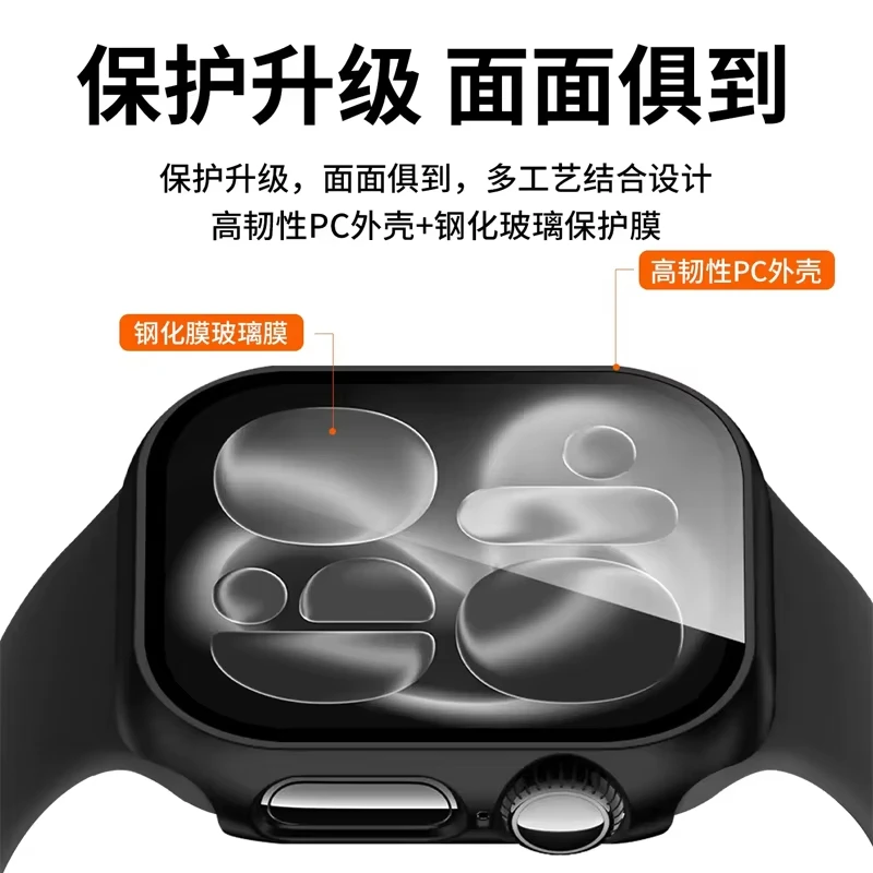 Tempered Glass+Cover For Apple - Smartwatch New Watches 2025 리뷰 및 가격
