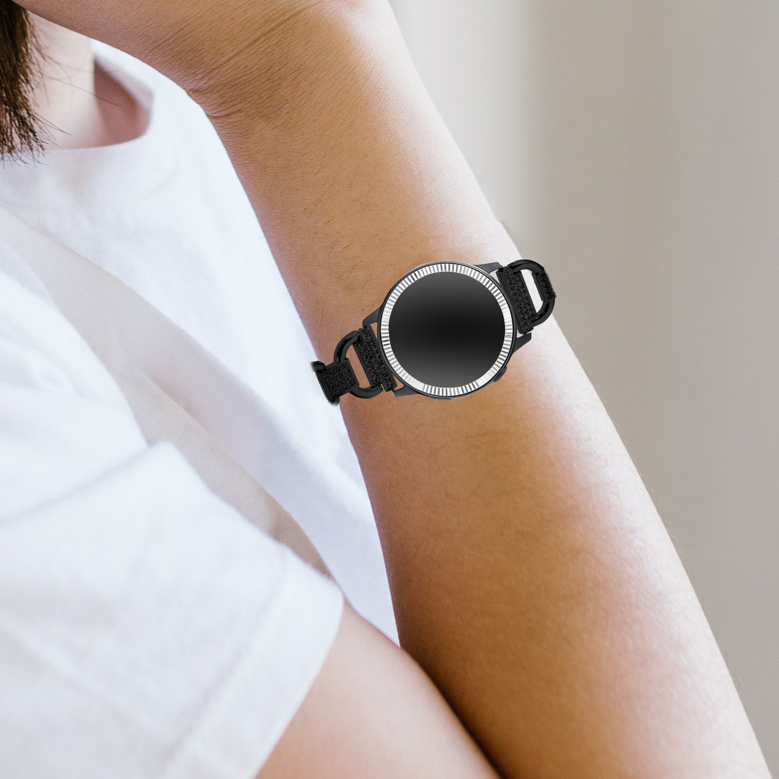 Stainless Steel 46Mm Watch Bez - Smartwatch Stylish Watches For Women 리뷰 및 가격