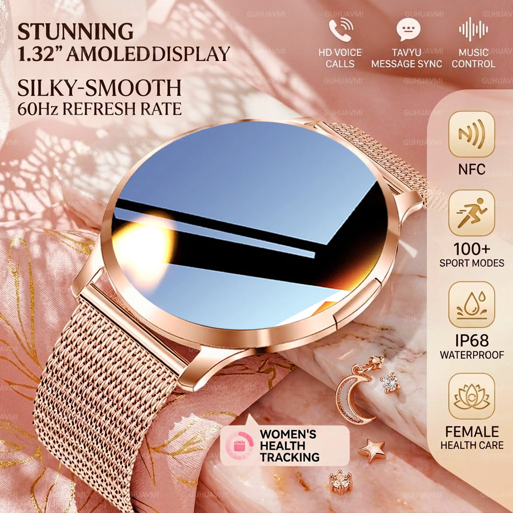 2026New Stylish Women NFC Smar - Smartwatch Stylish Watches For Women 리뷰 및 가격