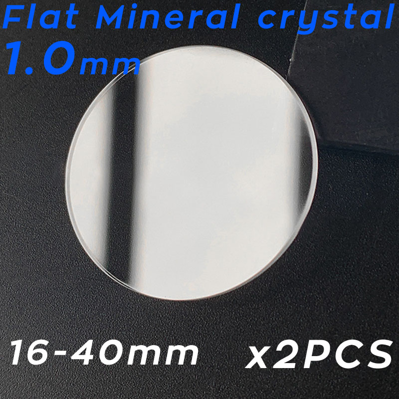 New 2PCS Thickness 1mm Flat Ro - Watch Crystal Replacement 리뷰 및 가격