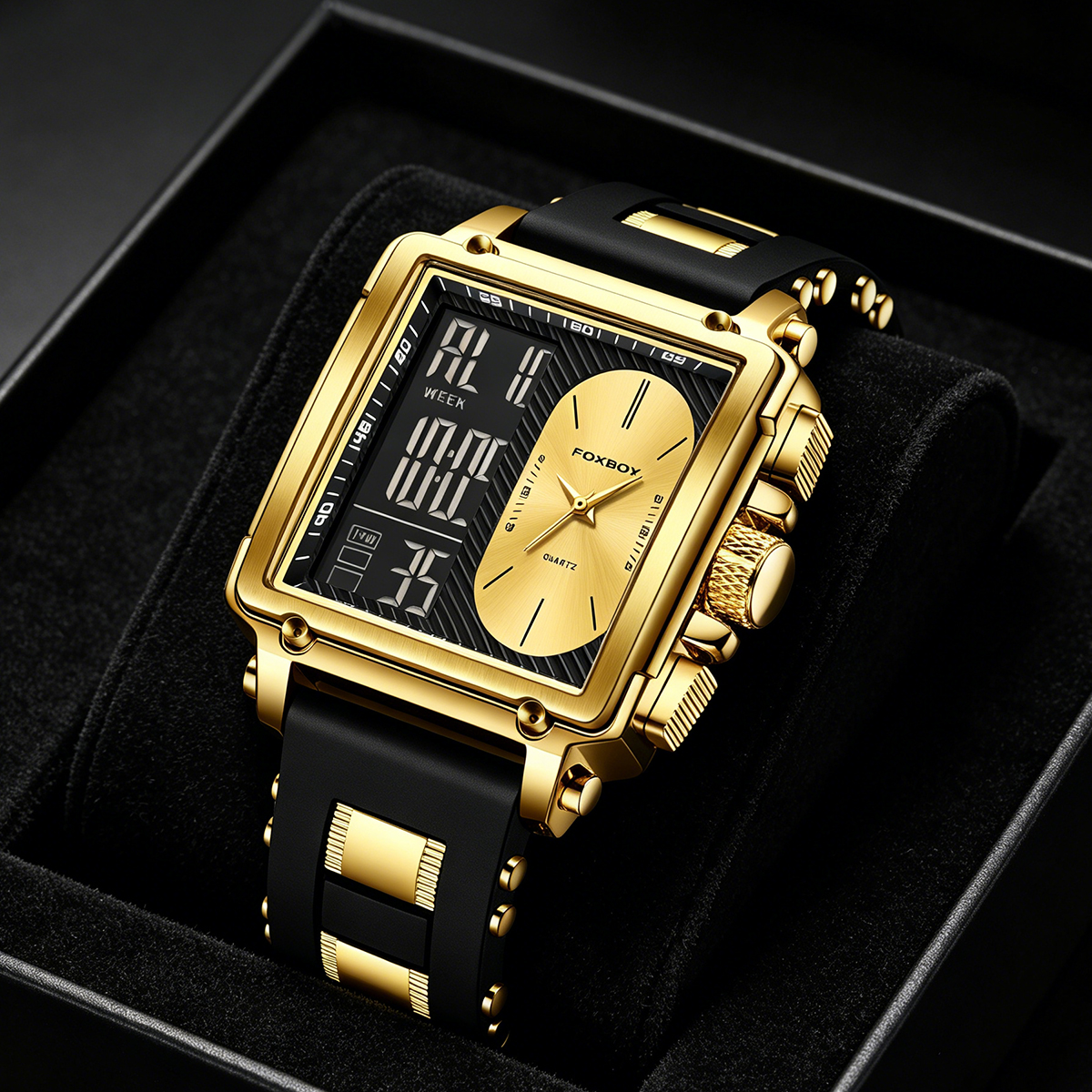 LIGE Top Original Square Digit - Smartwatch Watches For Men Digital 리뷰 및 가격