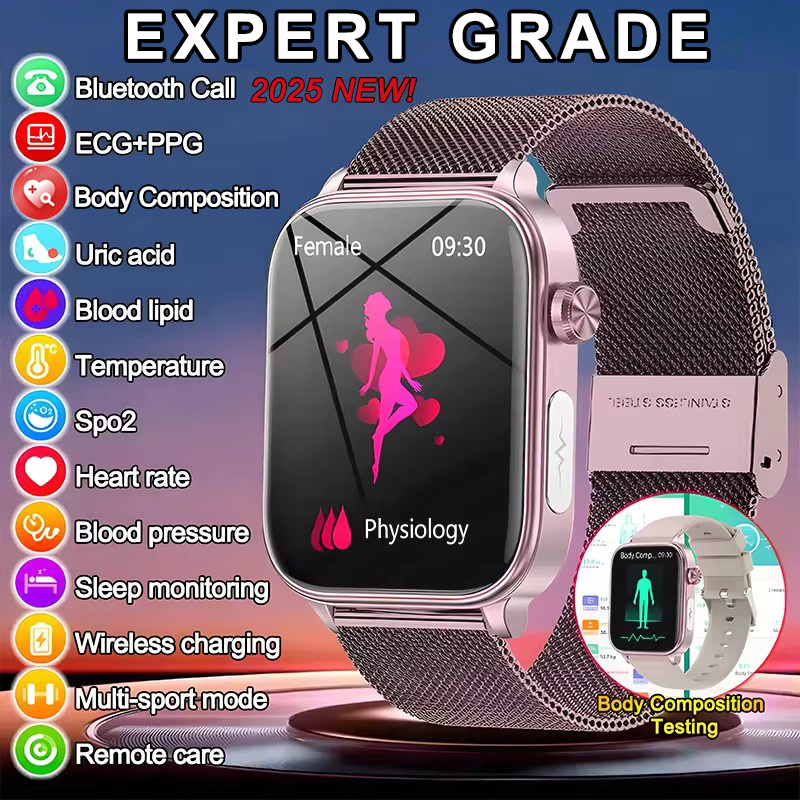 2025 New ECG+PPG Monitoring Sm - Smartwatch New Watches 2025 리뷰 및 가격