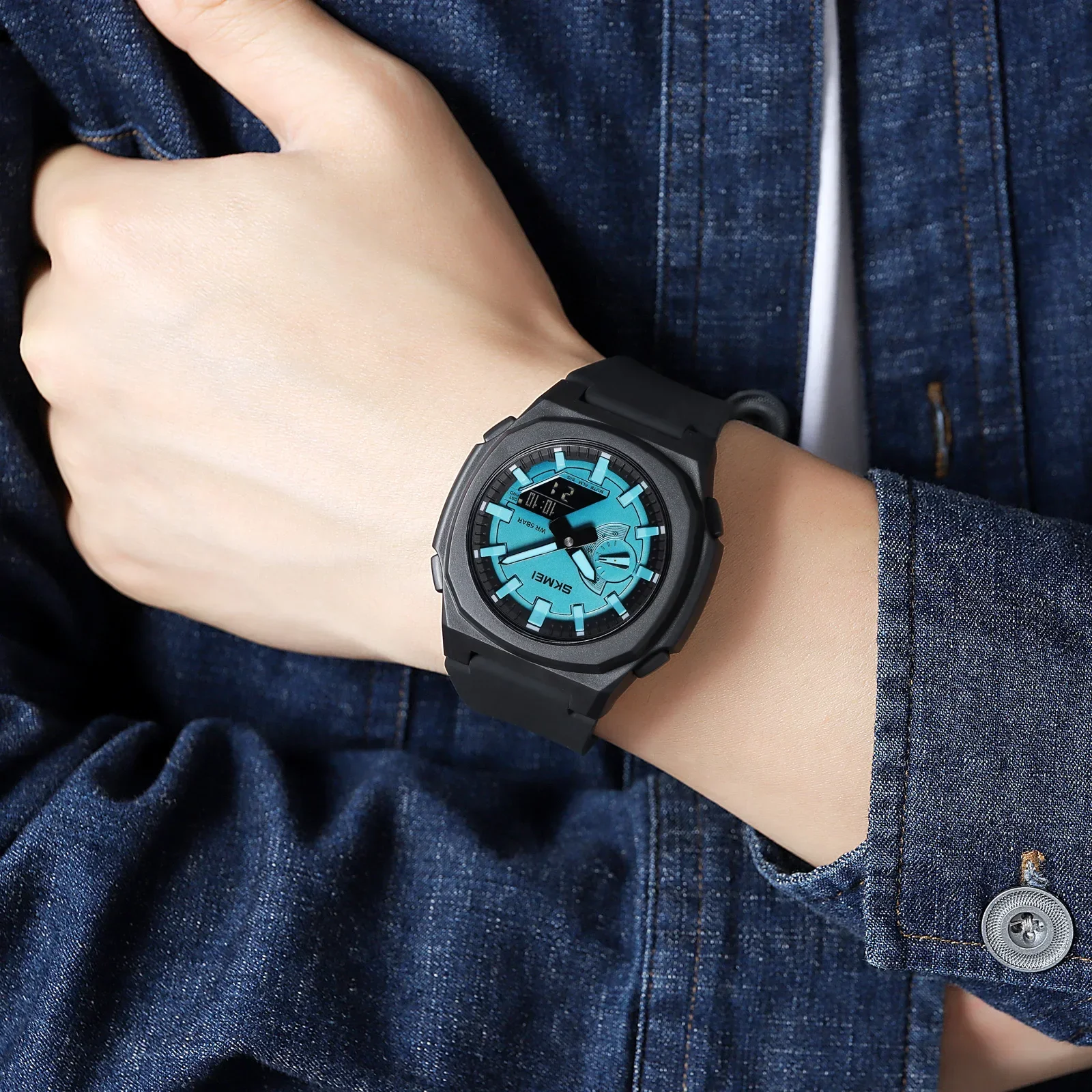SKMEI Men Countdown Chrono Wri - Casio Watches Smartwatch 리뷰 및 가격
