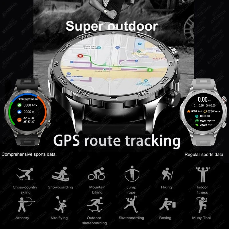 New GPS Track Smart Watch Men  - Smartwatch Watches For Men 리뷰 및 가격