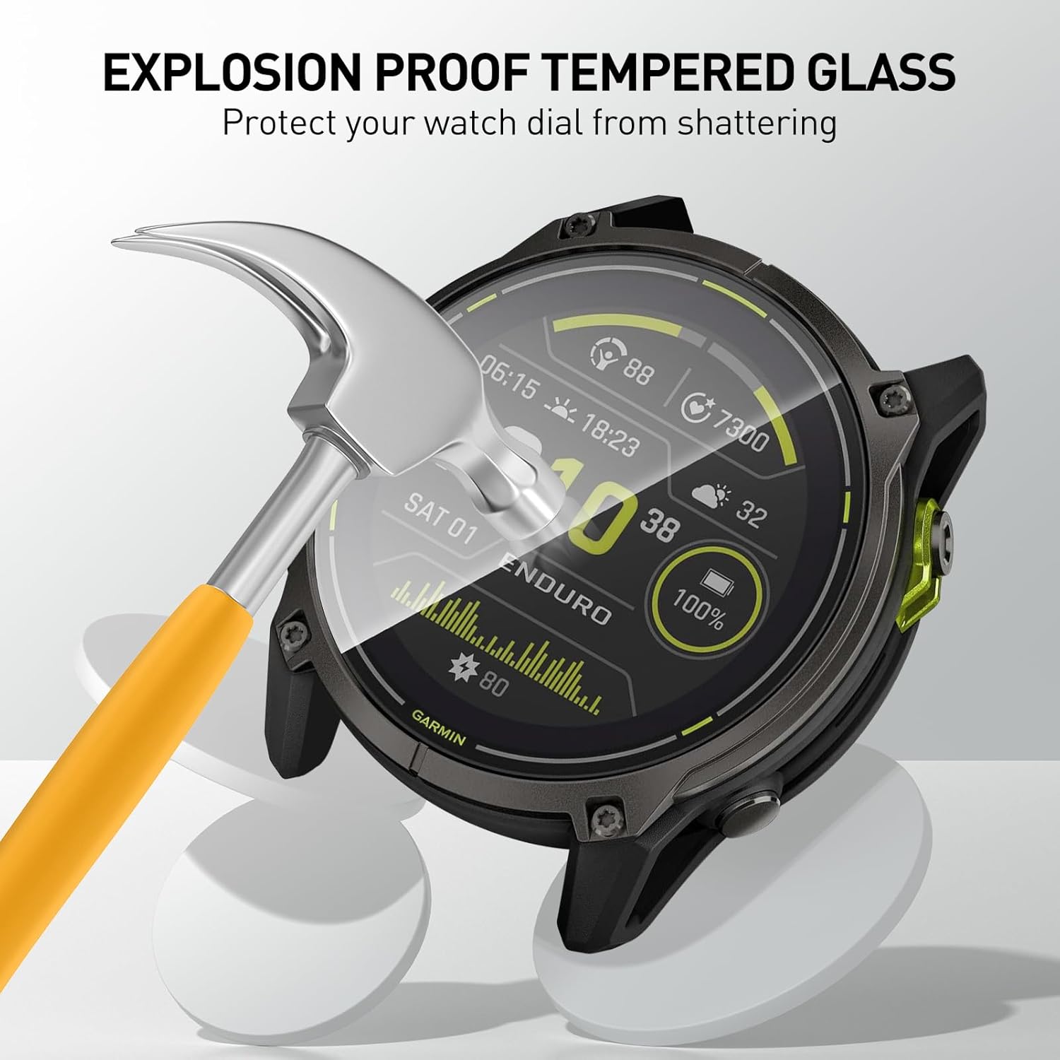 Tempered Glass Films For Garmi - Smart Watch Screen Protector 리뷰 및 가격
