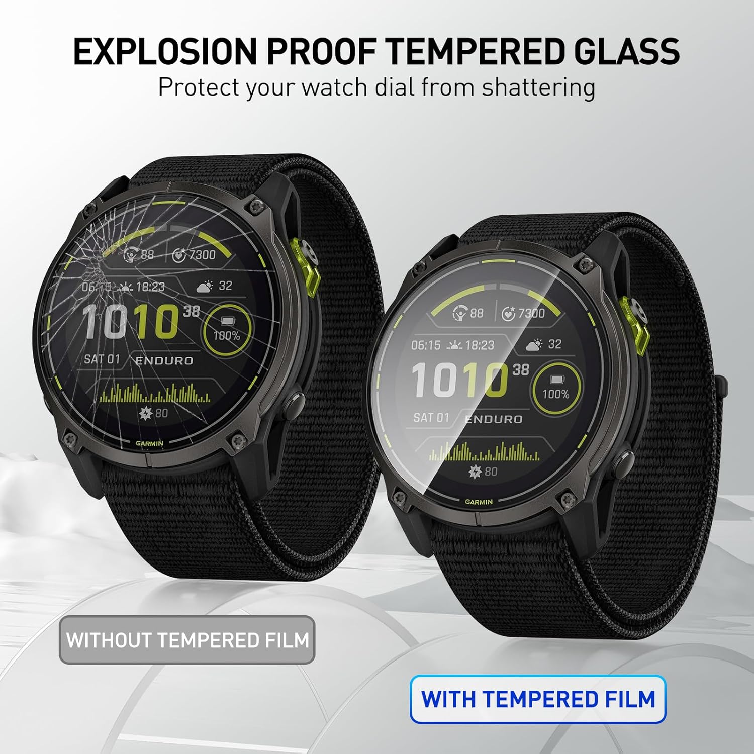 Tempered Glass Films For Garmi - Smart Watch Screen Protector 리뷰 및 가격