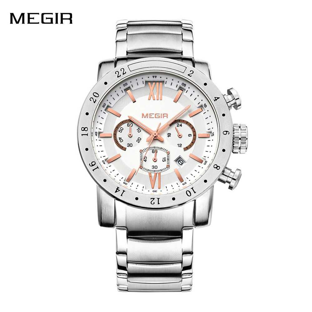 MEGIR Stainless Steel Casual W - Smartwatch Watches For Men Digital 리뷰 및 가격