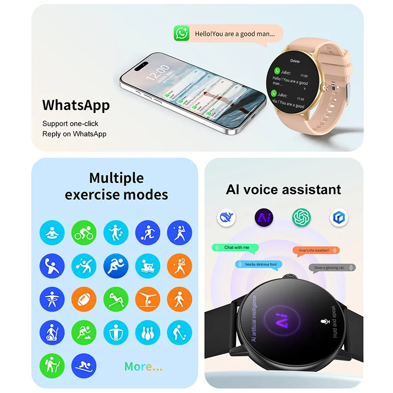 2026 New 3D Surround Vision Sm - Smartwatch New Watches 2025 리뷰 및 가격