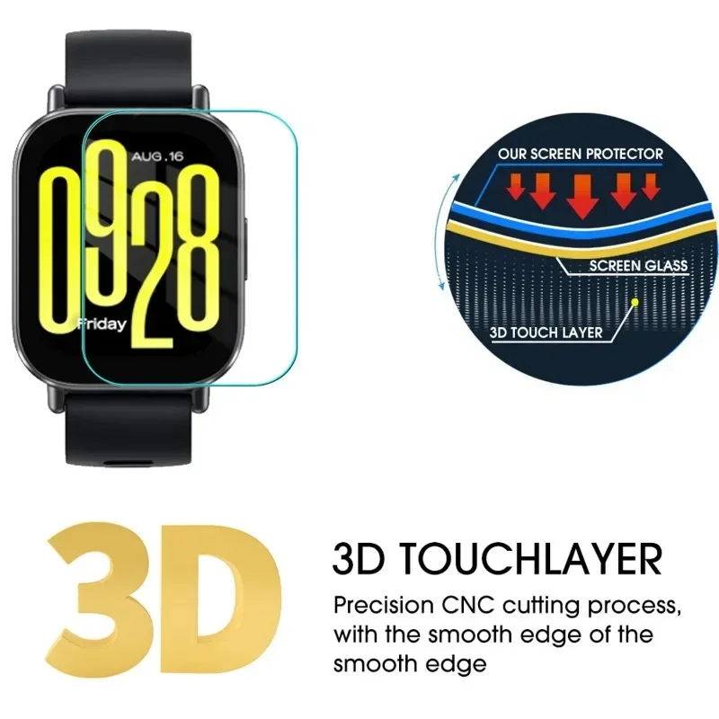 9H Premium Tempered Glass for  - Smartwatch Redmi Watches 리뷰 및 가격