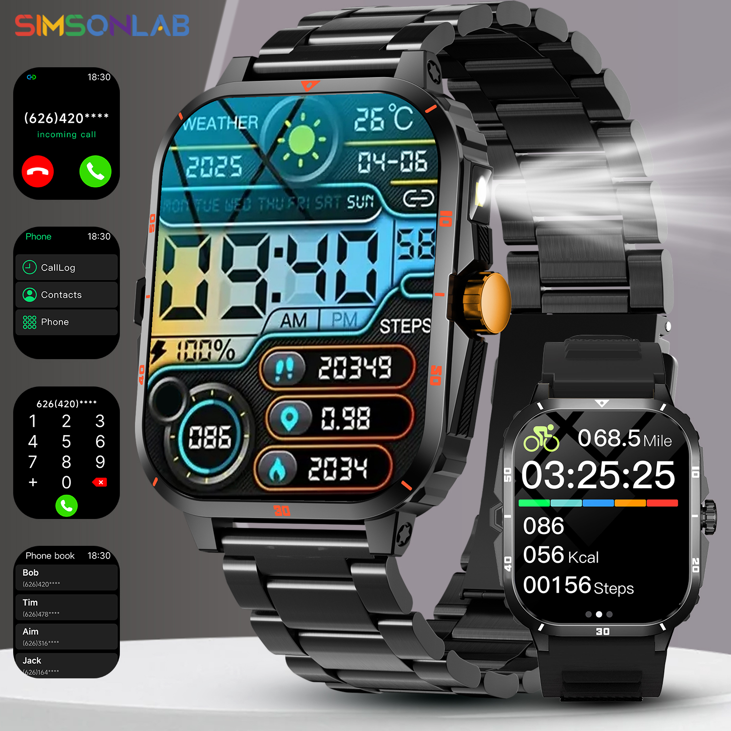 2025 NEW Military Smartwatch 2 - Smartwatch New Watches 2025 리뷰 및 가격