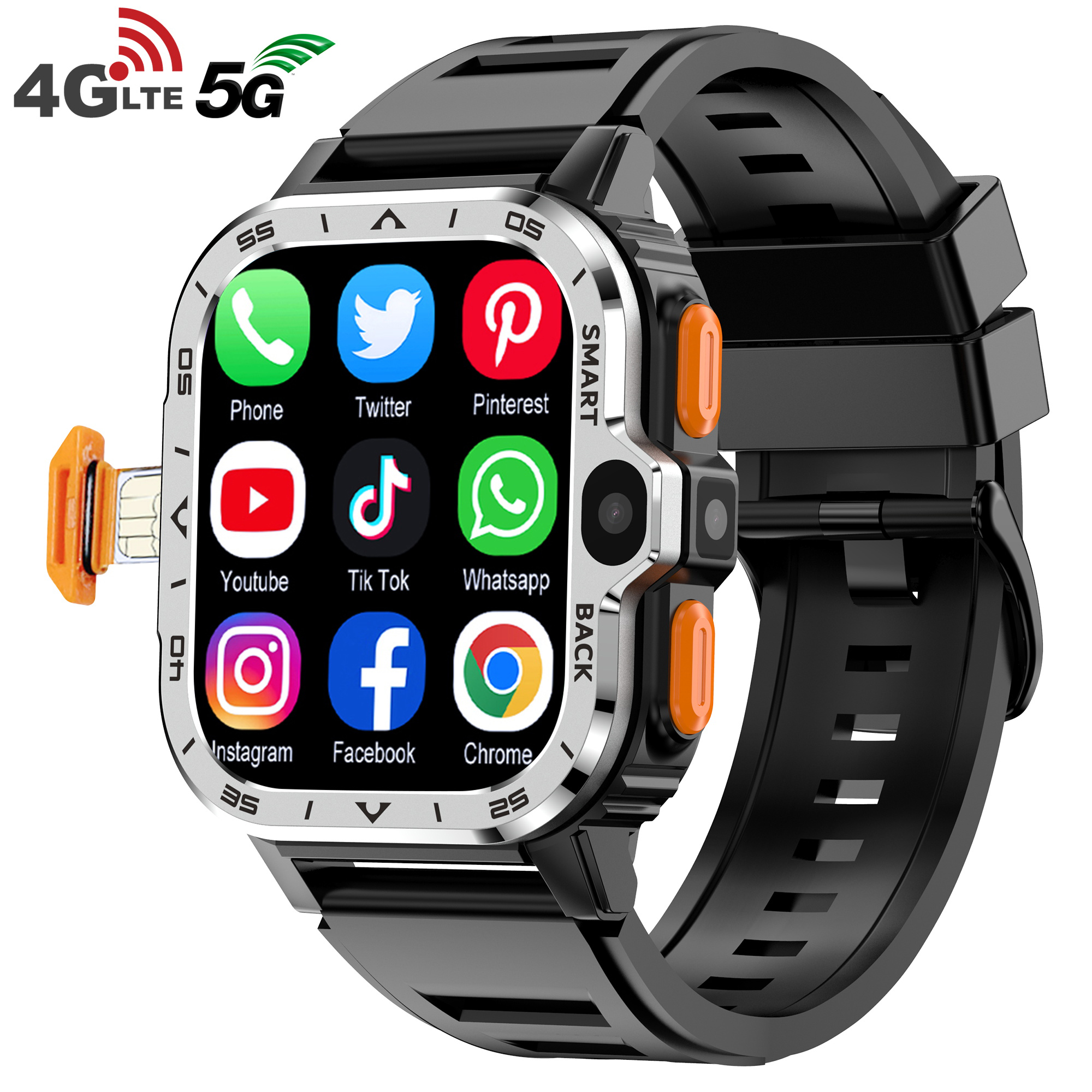 PGD SmartWatch 4G Smart Watch  - Smartwatch Watches Birthday Gift For Men 리뷰 및 가격