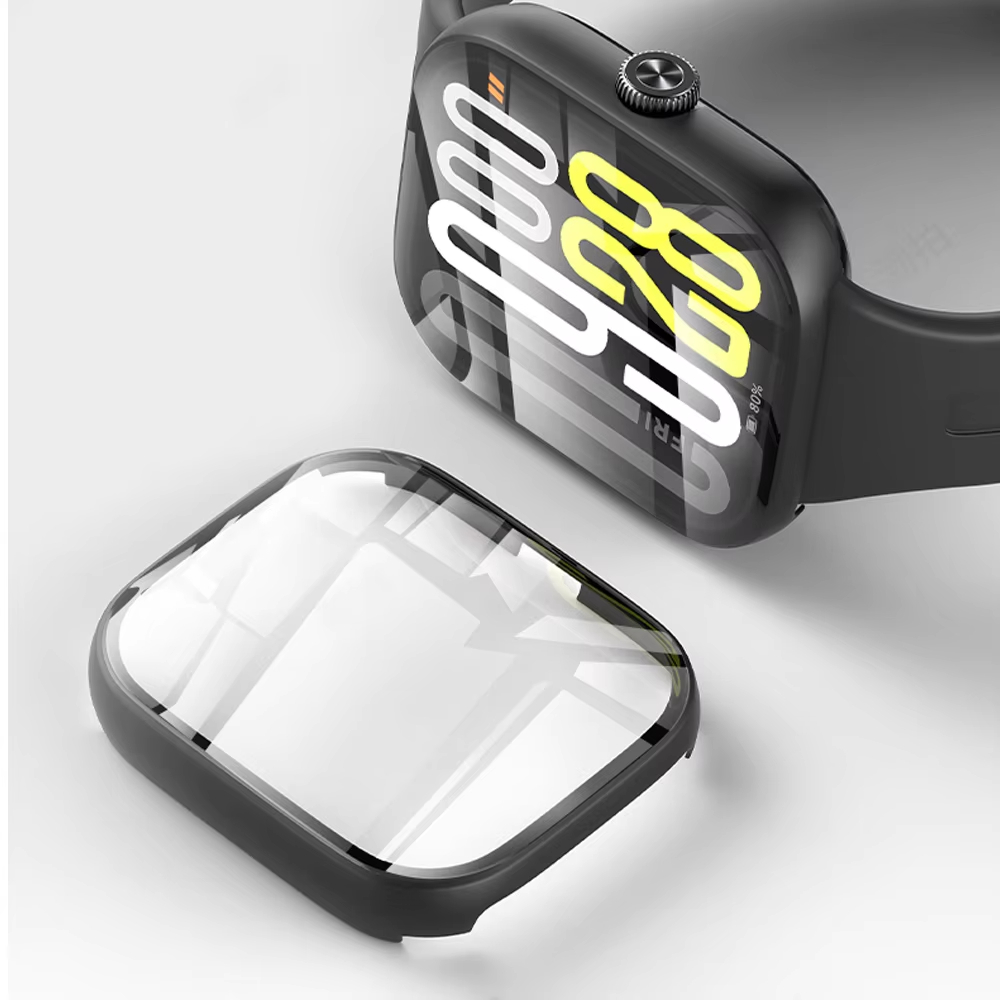 Tempered Glass+Case For Xiaomi - Smartwatch Watches For Mens 리뷰 및 가격