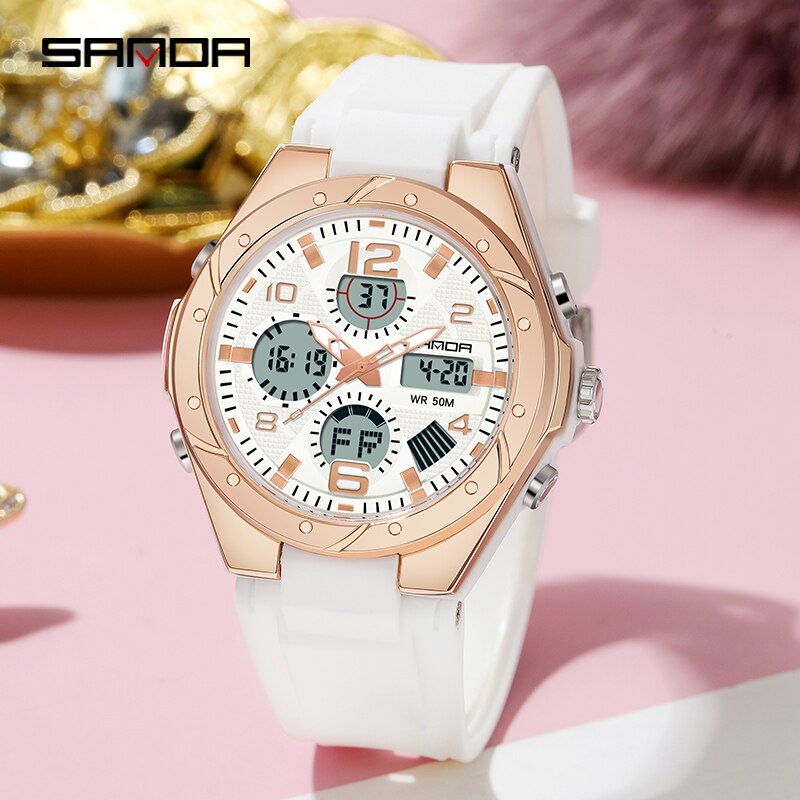 SANDA Luxury Ladies LED Digita - Casio Watches Smartwatch 리뷰 및 가격