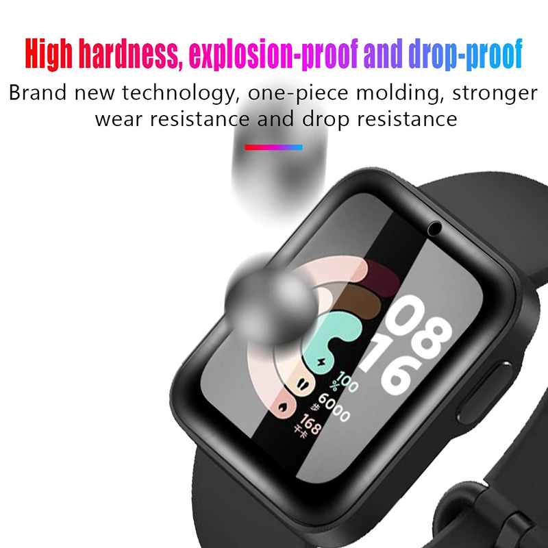 2 Pcs Tempered Glass for Redmi - Smart Watch Screen Protector 리뷰 및 가격