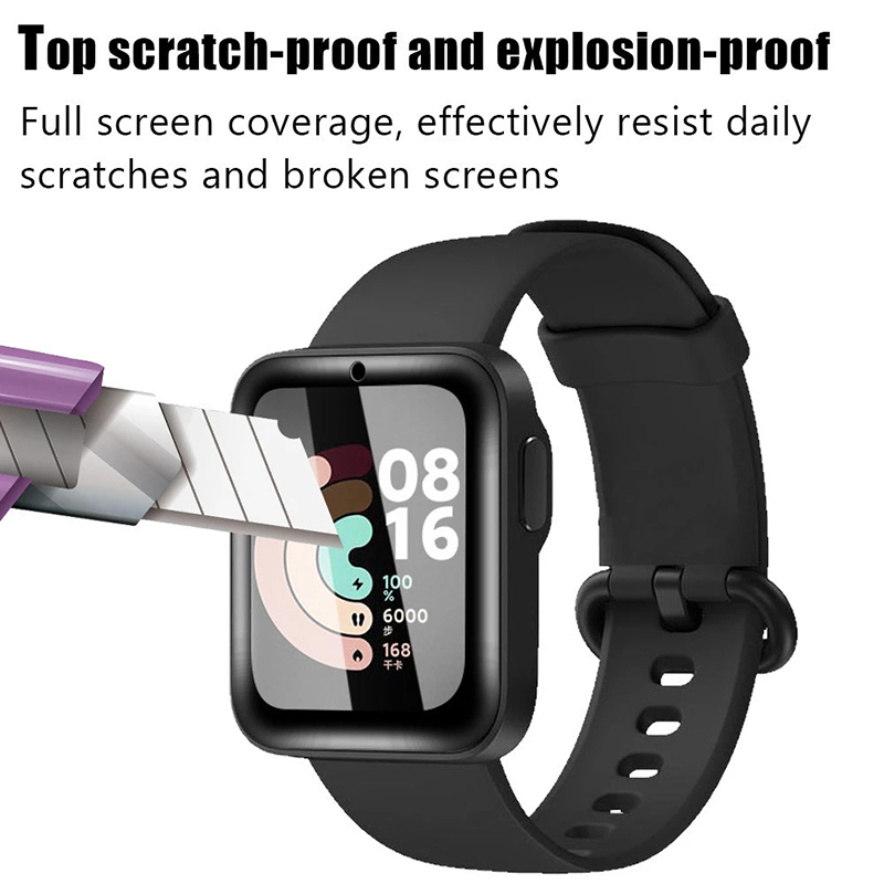 2 Pcs Tempered Glass for Redmi - Smart Watch Screen Protector 리뷰 및 가격