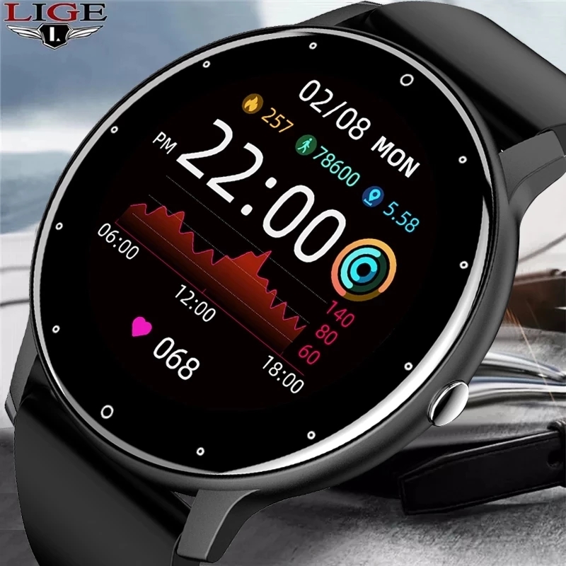 LIGE 2025 New Smart Watch Men  - Smartwatch Watches For Men Digital 리뷰 및 가격