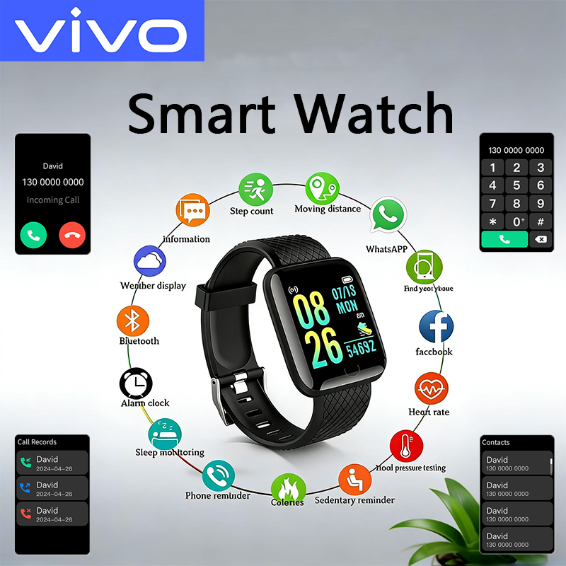 VIVO Men Women Wristwatches Sm - Smartwatch Watches Birthday Gift For Men 리뷰 및 가격