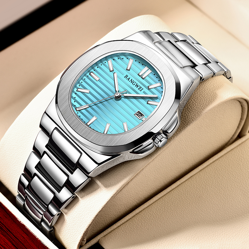 BANGWEI Luxury Men Quartz Watc - Smartwatch Watches For Men Digital 리뷰 및 가격