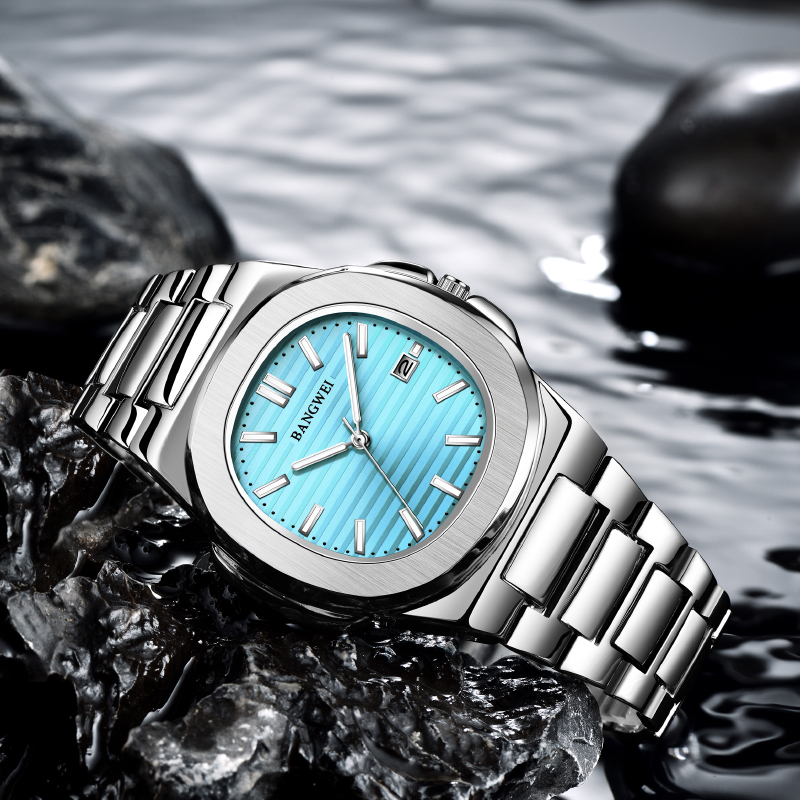 BANGWEI Luxury Men Quartz Watc - Smartwatch Watches For Men Digital 리뷰 및 가격