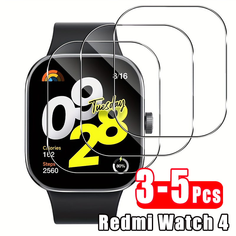 3-5Pcs Premium Tempered Glass  - Smartwatch Redmi Watches 리뷰 및 가격