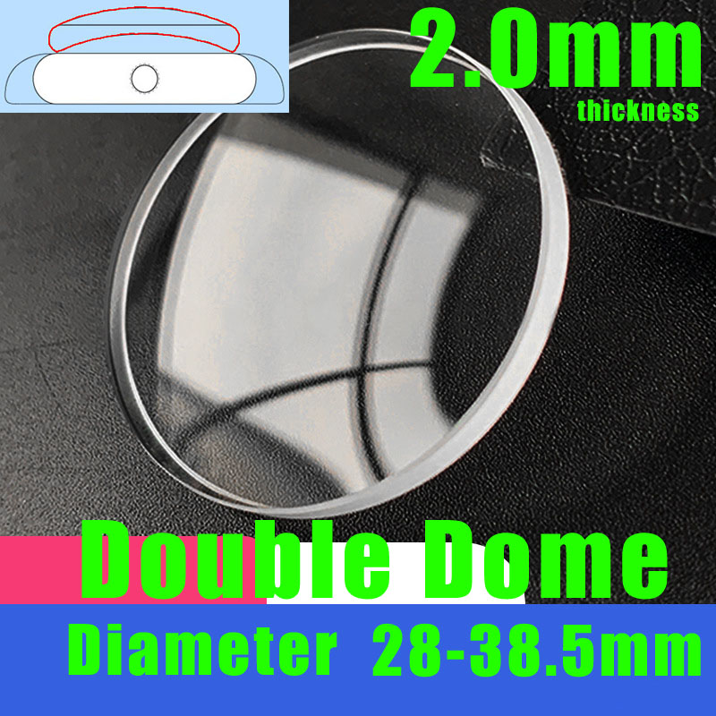 Double Dome 2.0mm Round Watch  - Watch Crystal Replacement 리뷰 및 가격