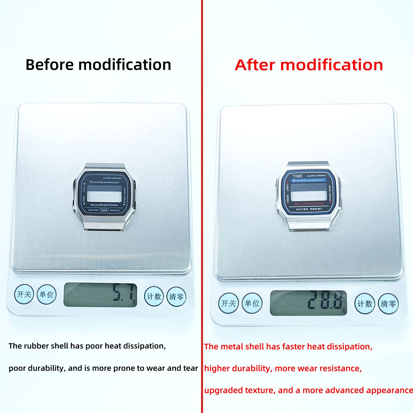 A168 Modified Metal Case for C - Watch Crystal Replacement 리뷰 및 가격