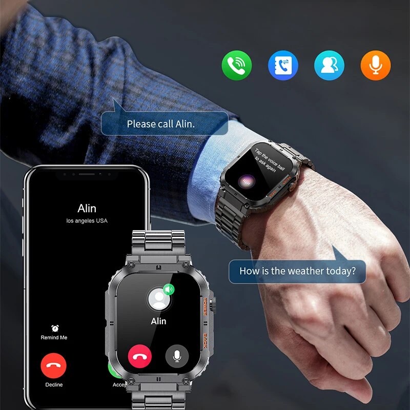LIGE Outdoor Sports Fitness Sm - Smartwatch Watches For Men Digital 리뷰 및 가격
