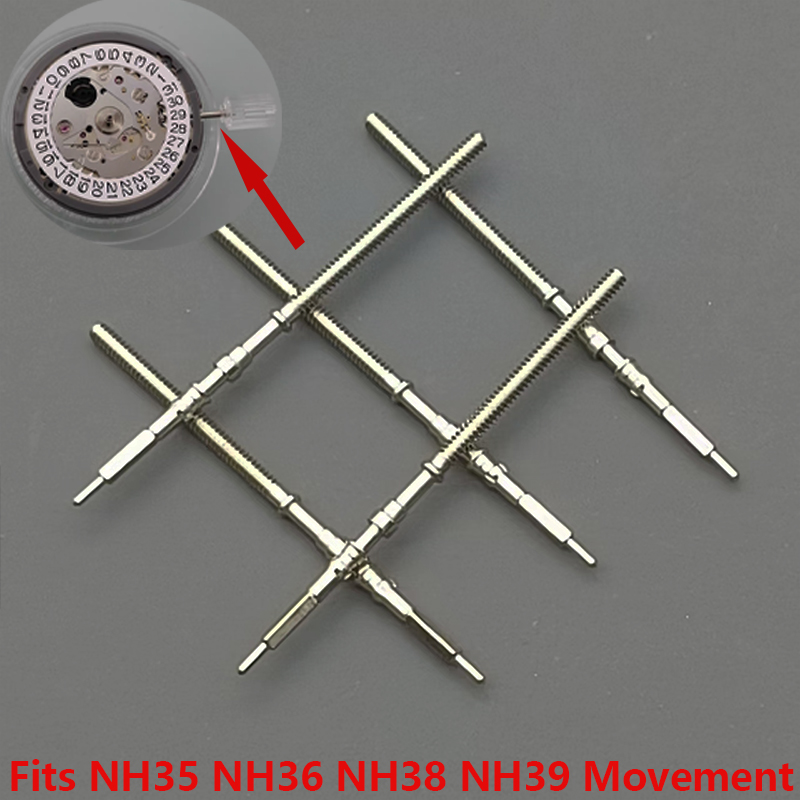 2/4PCS NH35 NH36 Movement Crow - Watch Crown Stem 리뷰 및 가격
