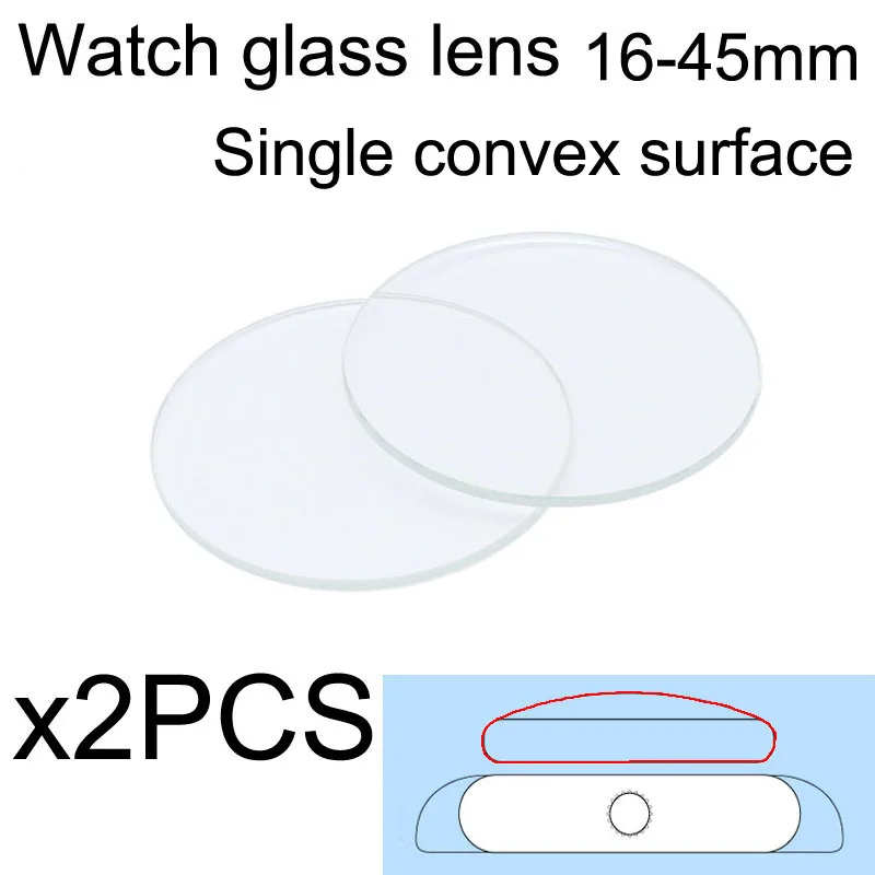 2PCS 1mm Thick Single Convex W - Watch Crystal Replacement 리뷰 및 가격