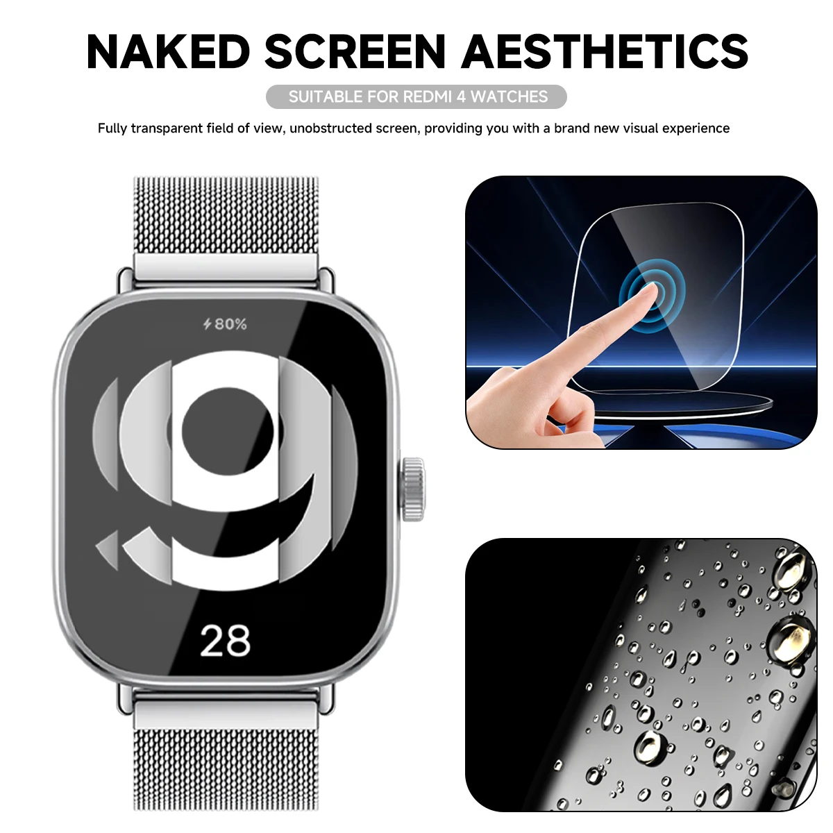 Tempered Glass for Xiaomi Redm - Smartwatch Redmi Watches 리뷰 및 가격