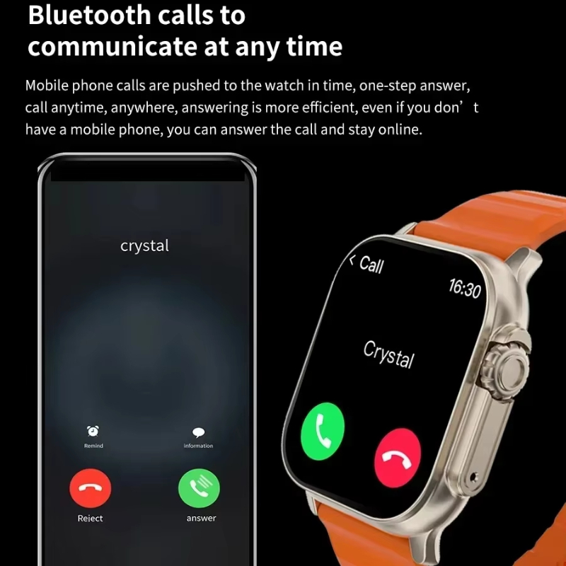 New Watch T10 Ultr Smart Watch - Smartwatch Watches With Bluetooth 리뷰 및 가격