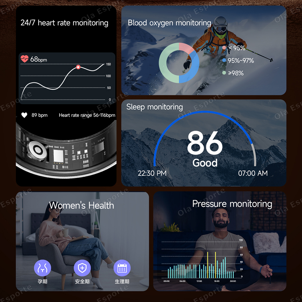 Newest Smart Ring Call Message - Smartwatch New Watches 2025 리뷰 및 가격