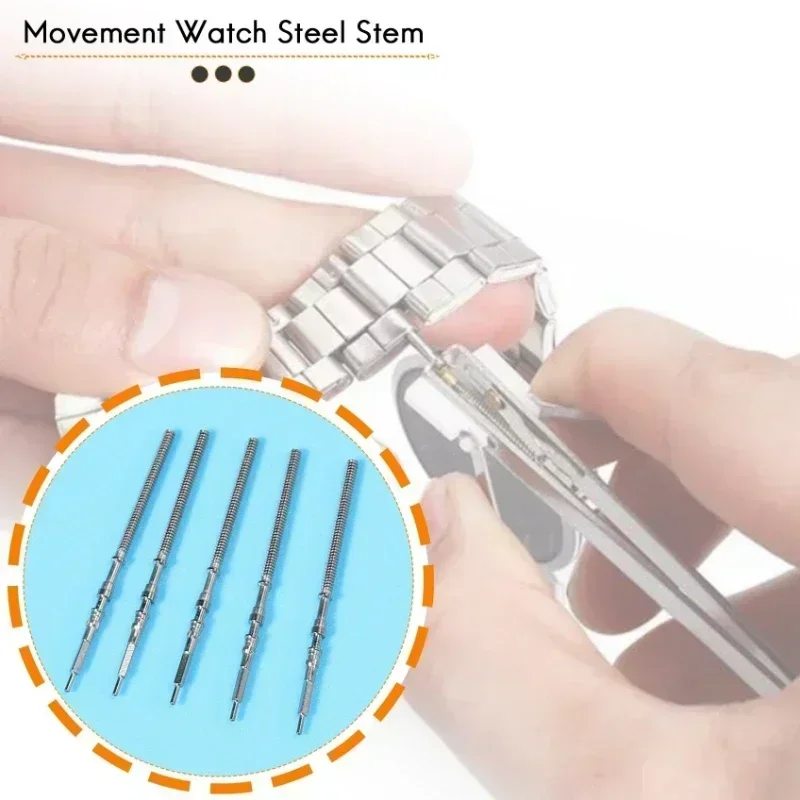 5-50Pcs Movement Watch Steel S - Watch Crown Stem 리뷰 및 가격