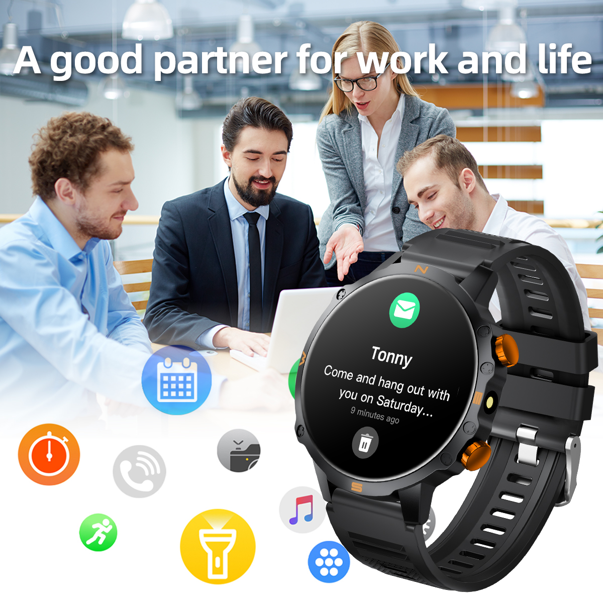 New Smart Watch 1.5''HD Screen - Smartwatch Watches Birthday Gift For Men 리뷰 및 가격