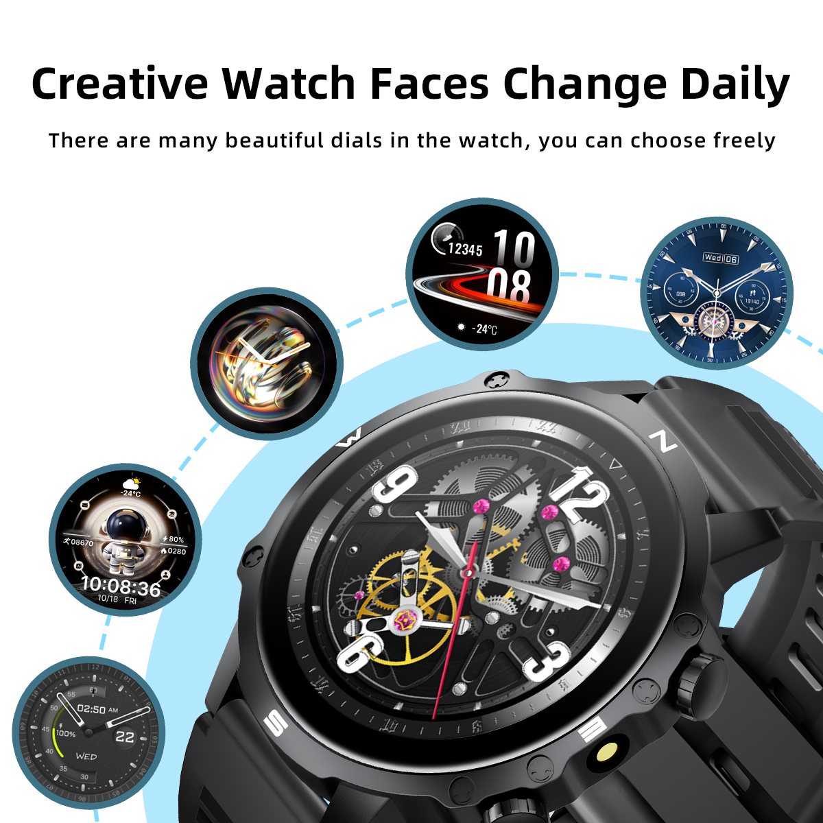 New Smart Watch 1.5''HD Screen - Smartwatch Watches Birthday Gift For Men 리뷰 및 가격