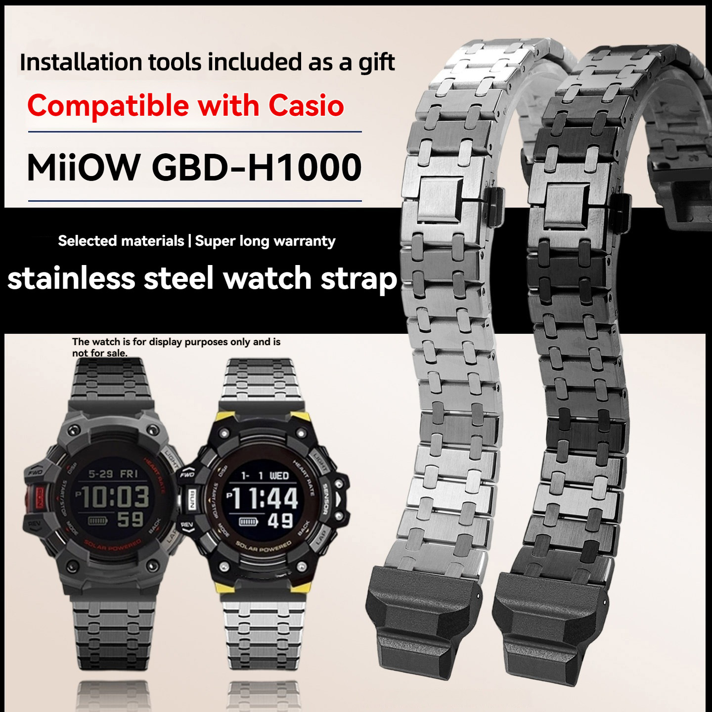 Modified metal stainless steel - Casio Watches Smartwatch 리뷰 및 가격