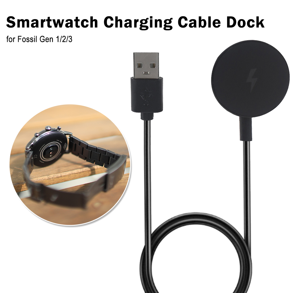 Watch Charger Cable Dock Watch - Fossil Watches Smartwatch Gen 3 리뷰 및 가격
